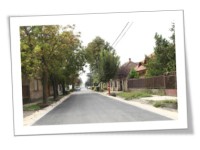 “Dunaharaszti 5 utcájának szilárd burkolattal való ellátása és csapadékvíz elvezetésének kialakítása “